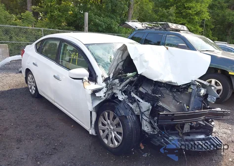 2017 Nissan Sentra Sv из США, поврежденный, VIN 3N1AB7AP6HY282362